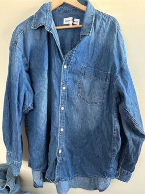 Denim Forum The '80s Comfy Denim Shirt